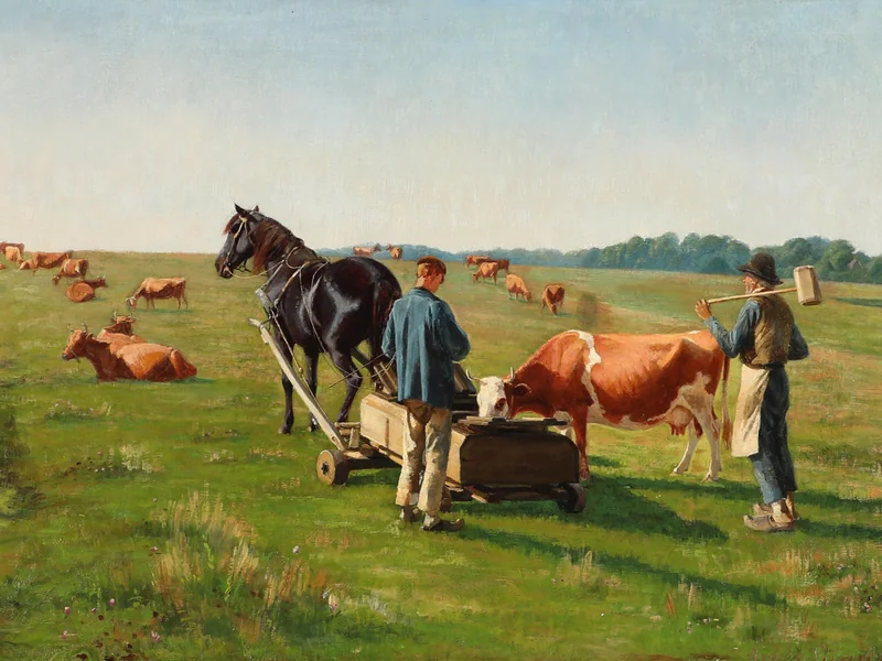 1850-Agnes Cathinka Wilhelmine Lun - Pomeriggio di settembre